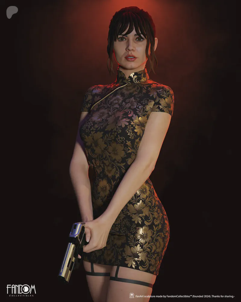 Image pour Suivi : Peinture Figurine Joy Blade Runner 2049