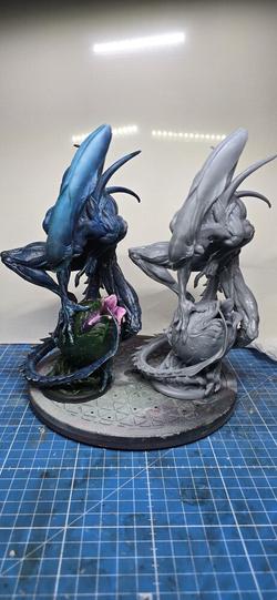 Vue supplémentaire 1 de Alien bleu