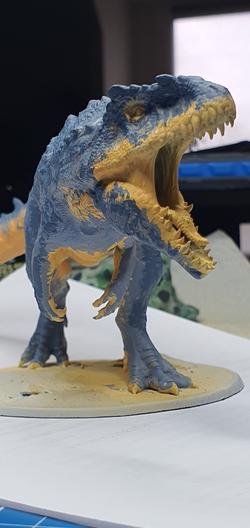 Vue supplémentaire 2 de tyrannosaure